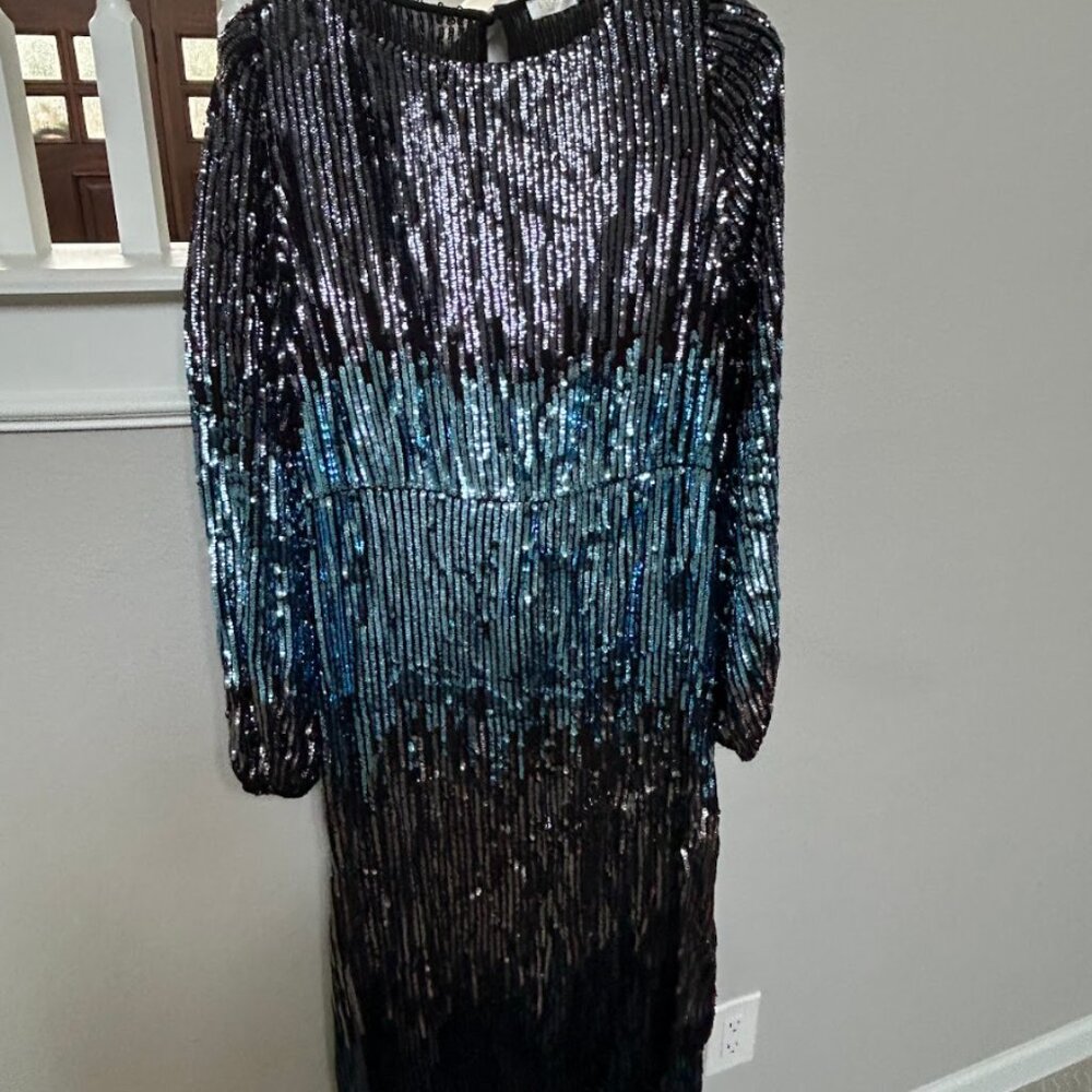 Sequin Midi Dress